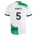 Billige Liverpool Ibrahima Konate #5 Udebane Fodboldtrøjer 2023-24 Kortærmet
